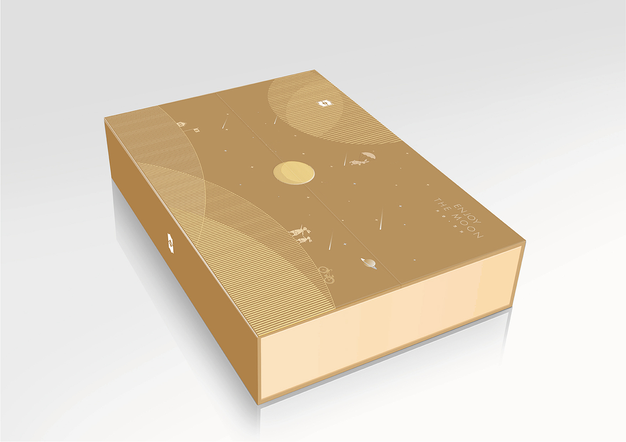 香格里拉酒店中秋月饼包装