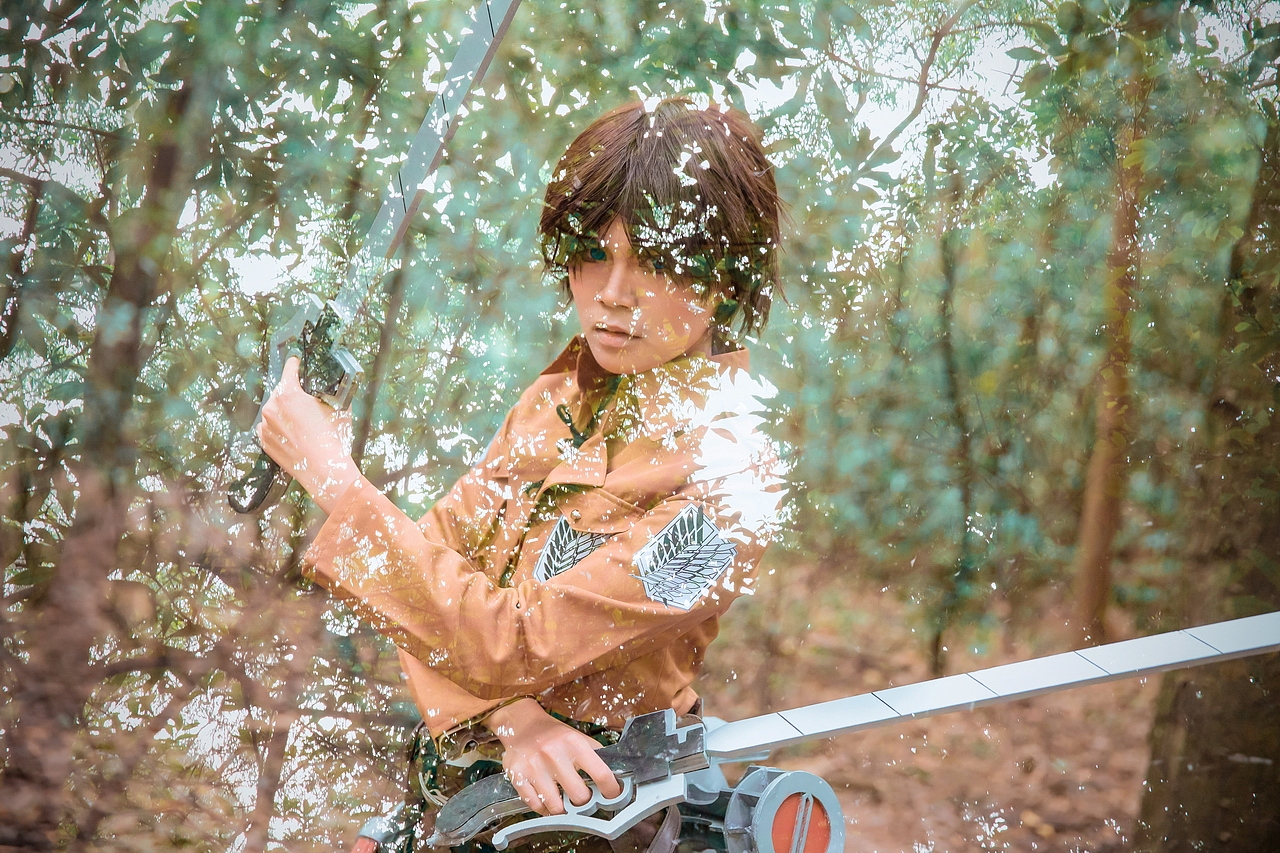 cosplay 进击的巨人 艾伦