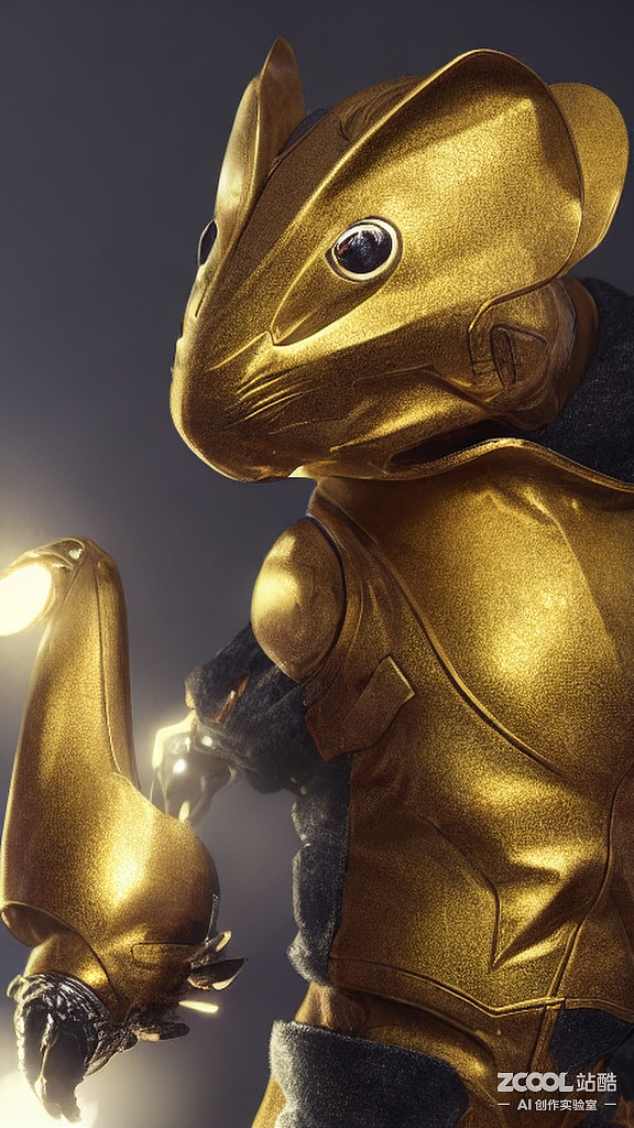 #AI创作实验室#金甲战衣十二生肖