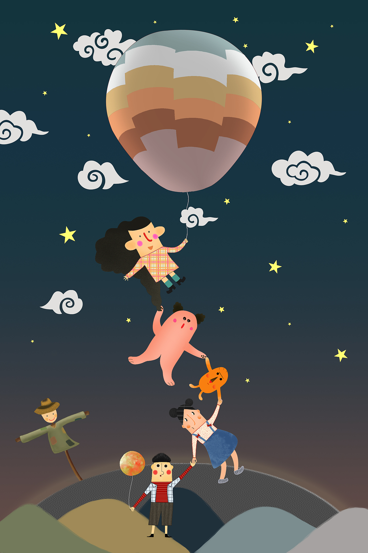 童趣|插画|艺术插画|林小贤er_临摹作品-站酷zcool