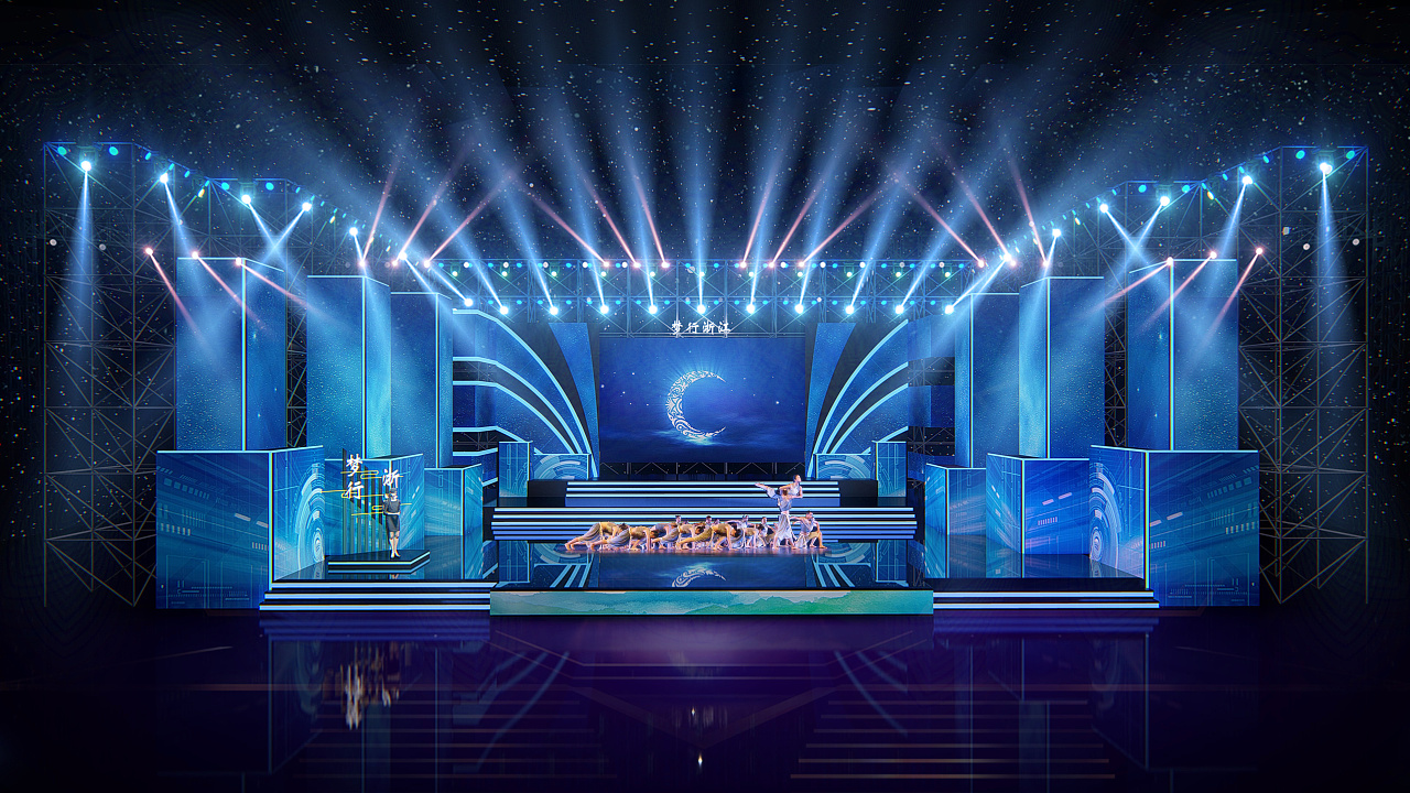 晚会舞美2|空间|舞台美术|空山zrtg - 原创作品 - 站酷 (zcool)