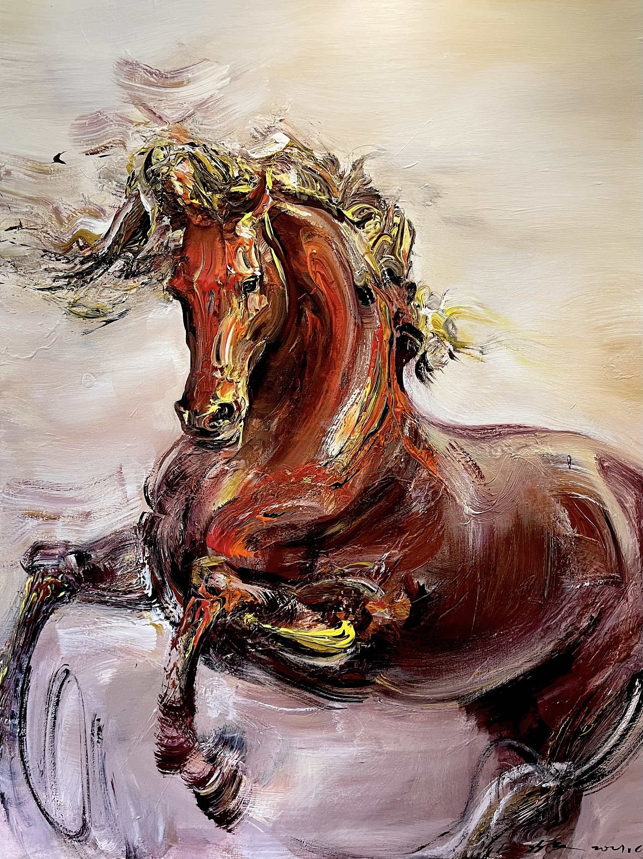 画语者邓宇.红鬃烈马