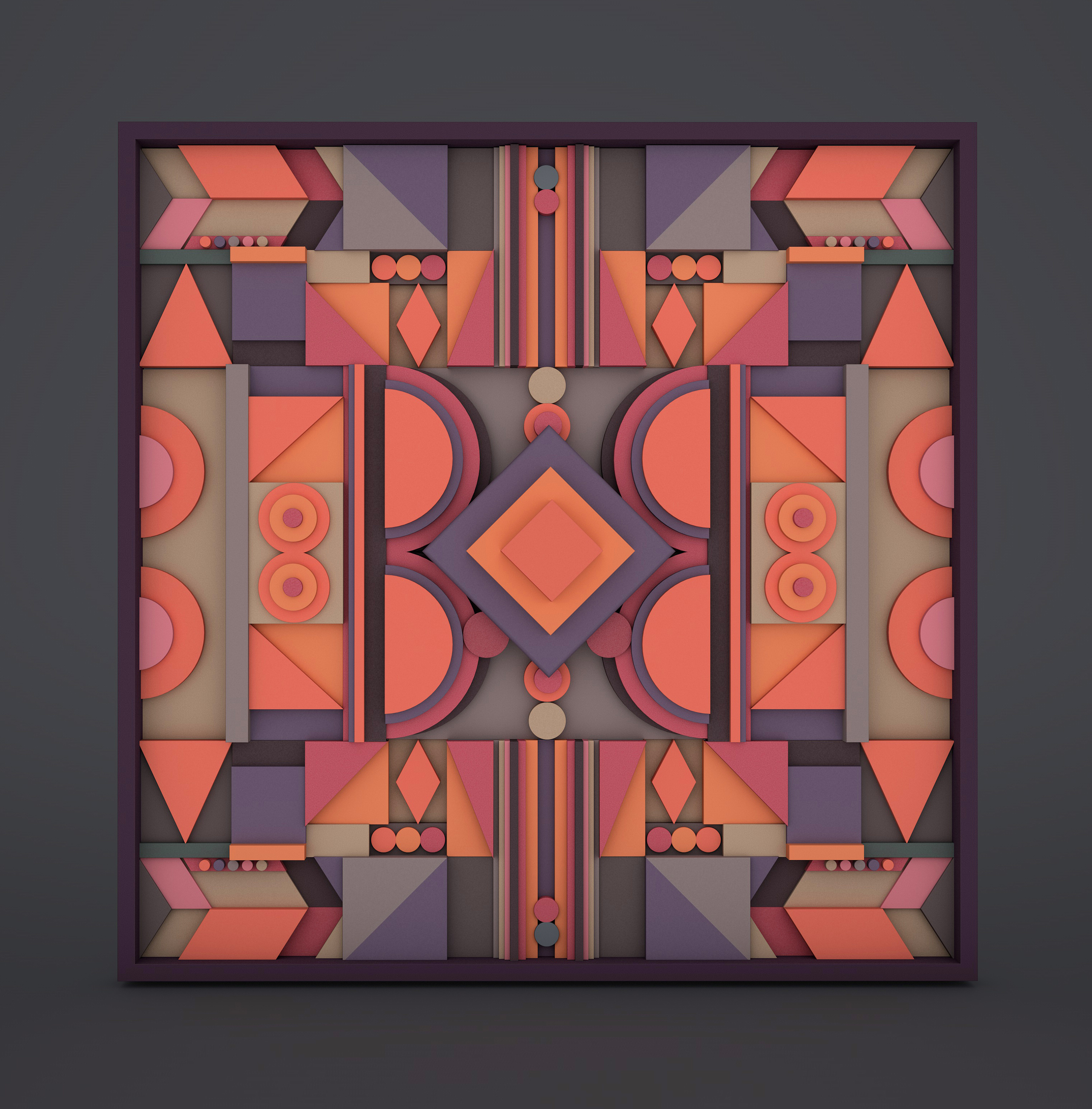 c4d解构主义练习