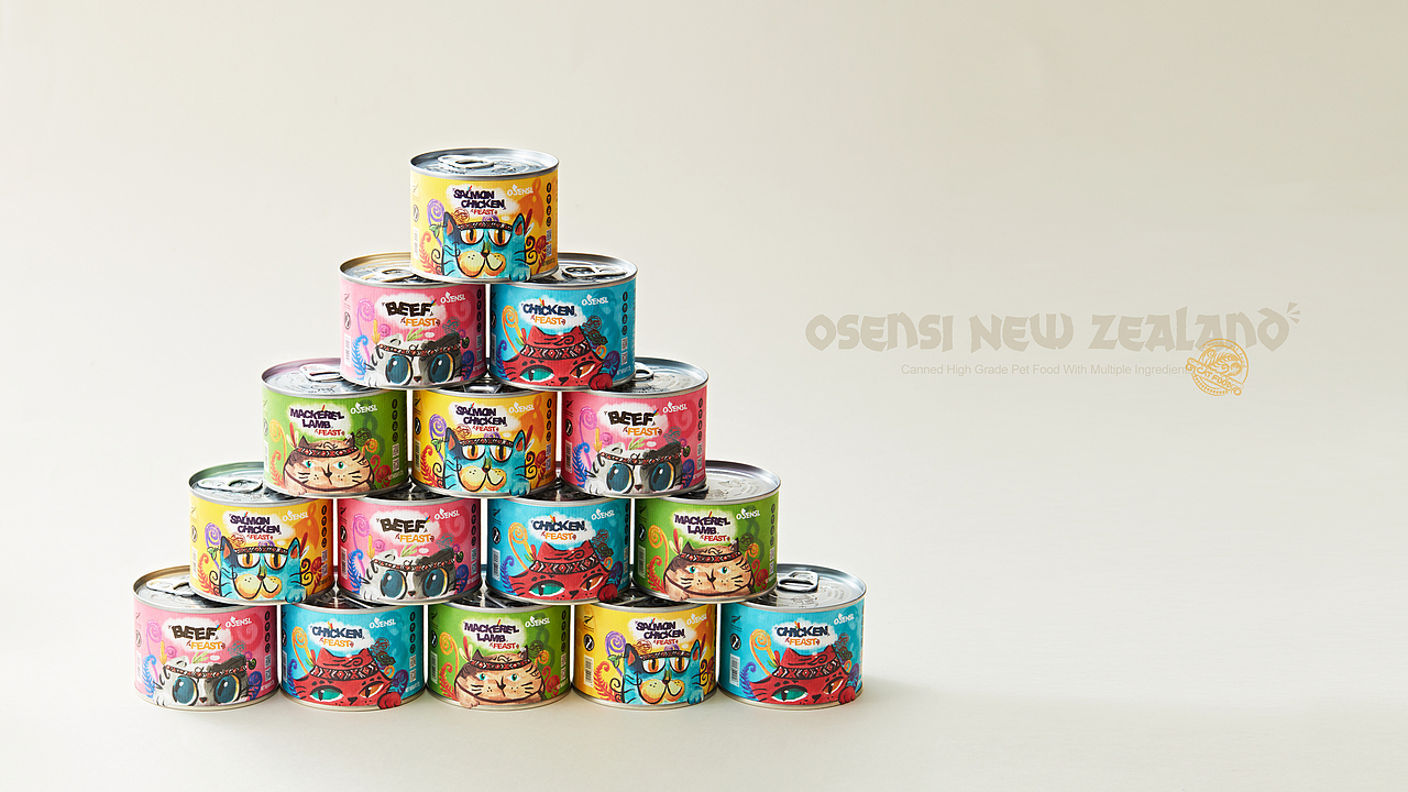 【OSENSI·主粮罐头】宠物食品包装