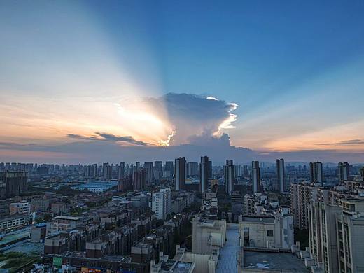 城市风景。
