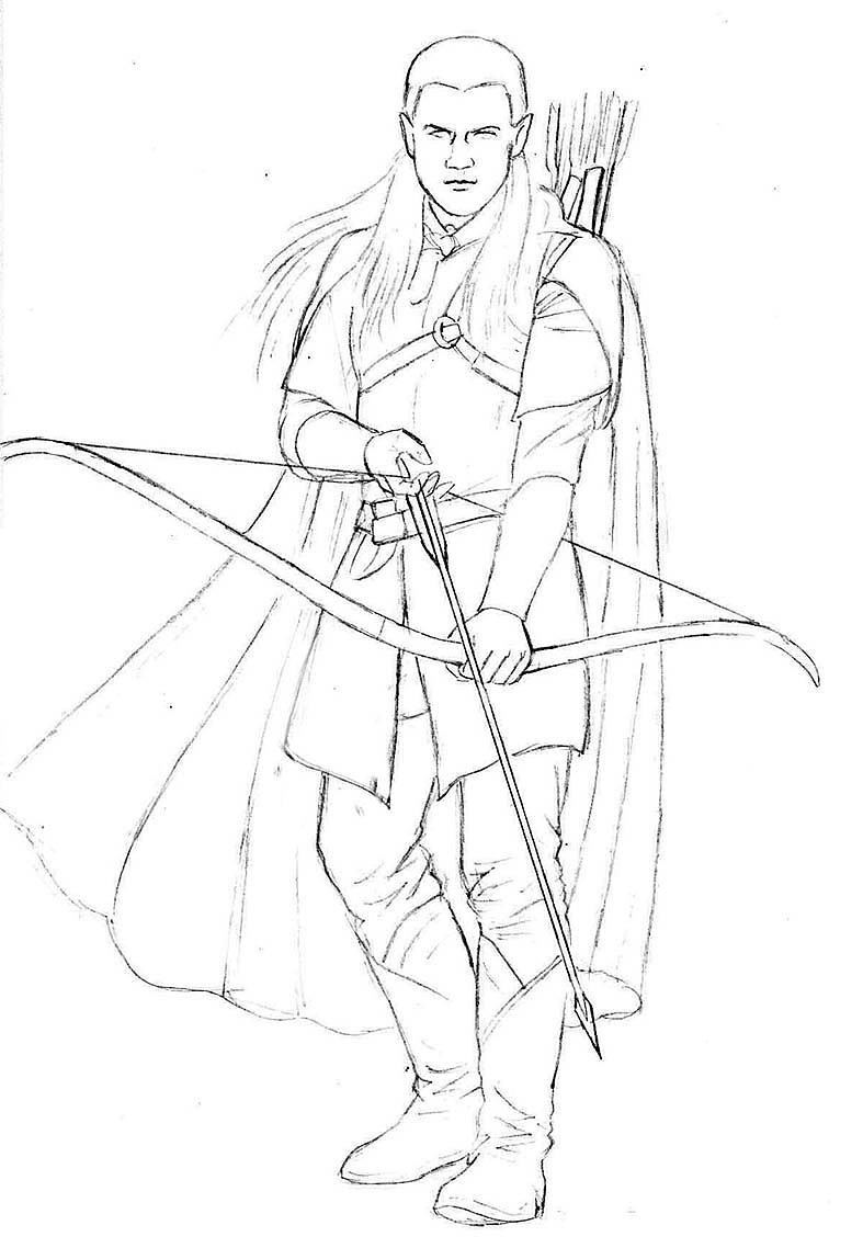 精灵王子莱戈拉斯