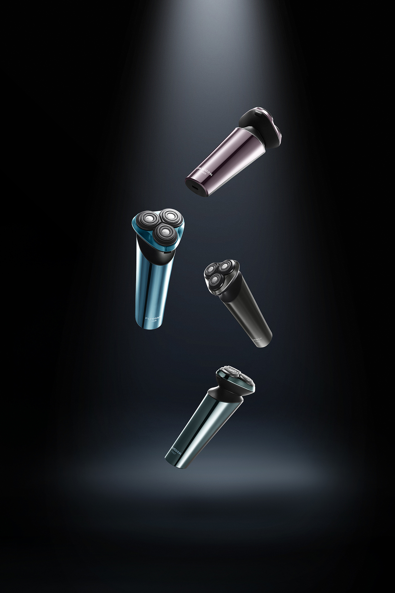 飞科剃须刀产品修图