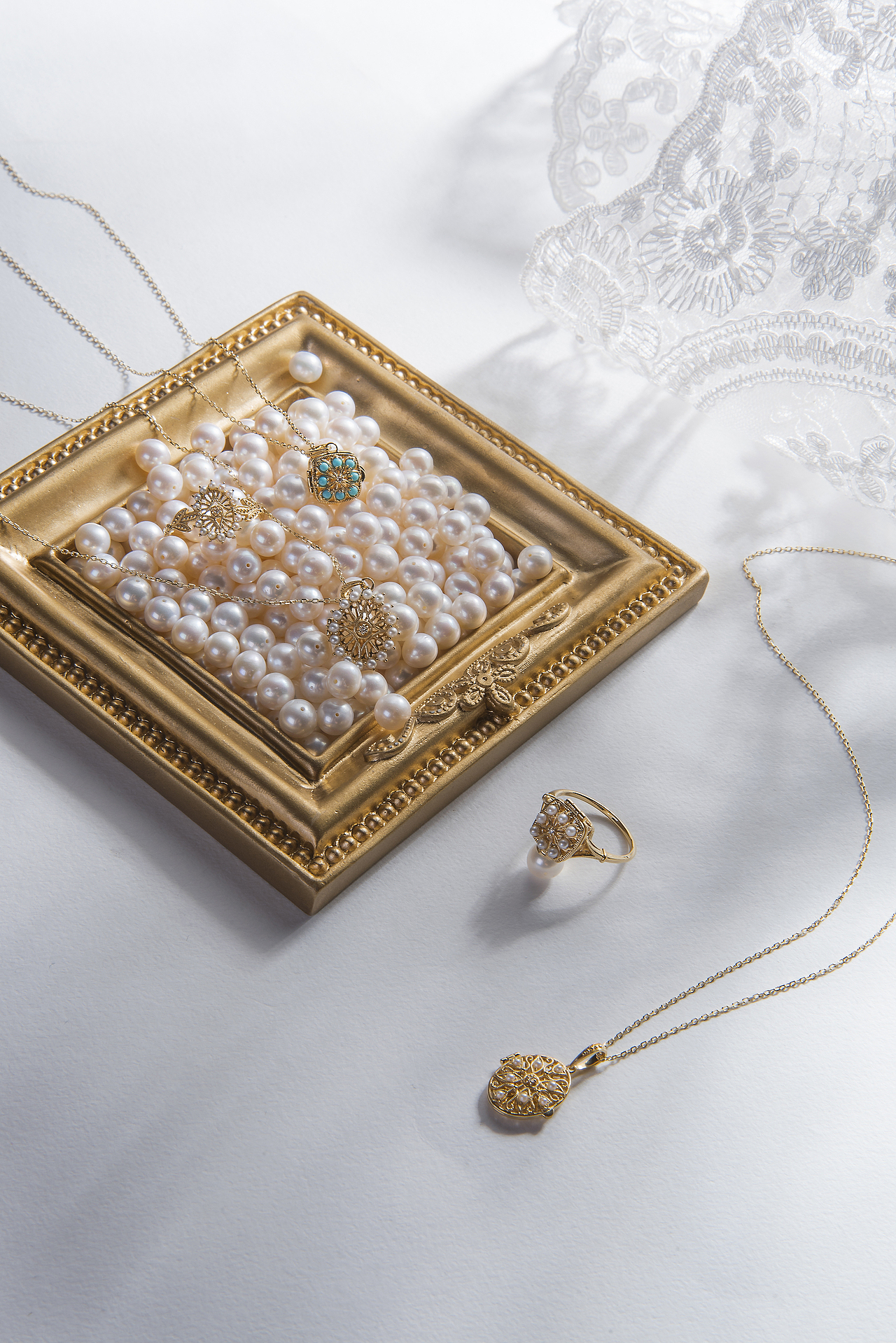 珍珠寶盒飾品系列 吊墜x戒指（圖ZMTYxNjIwMTA0） - 產(chǎn)品攝影 - 站酷設(shè)計(jì)師Dim750原創(chuàng)素材 - 站酷ZCOOL