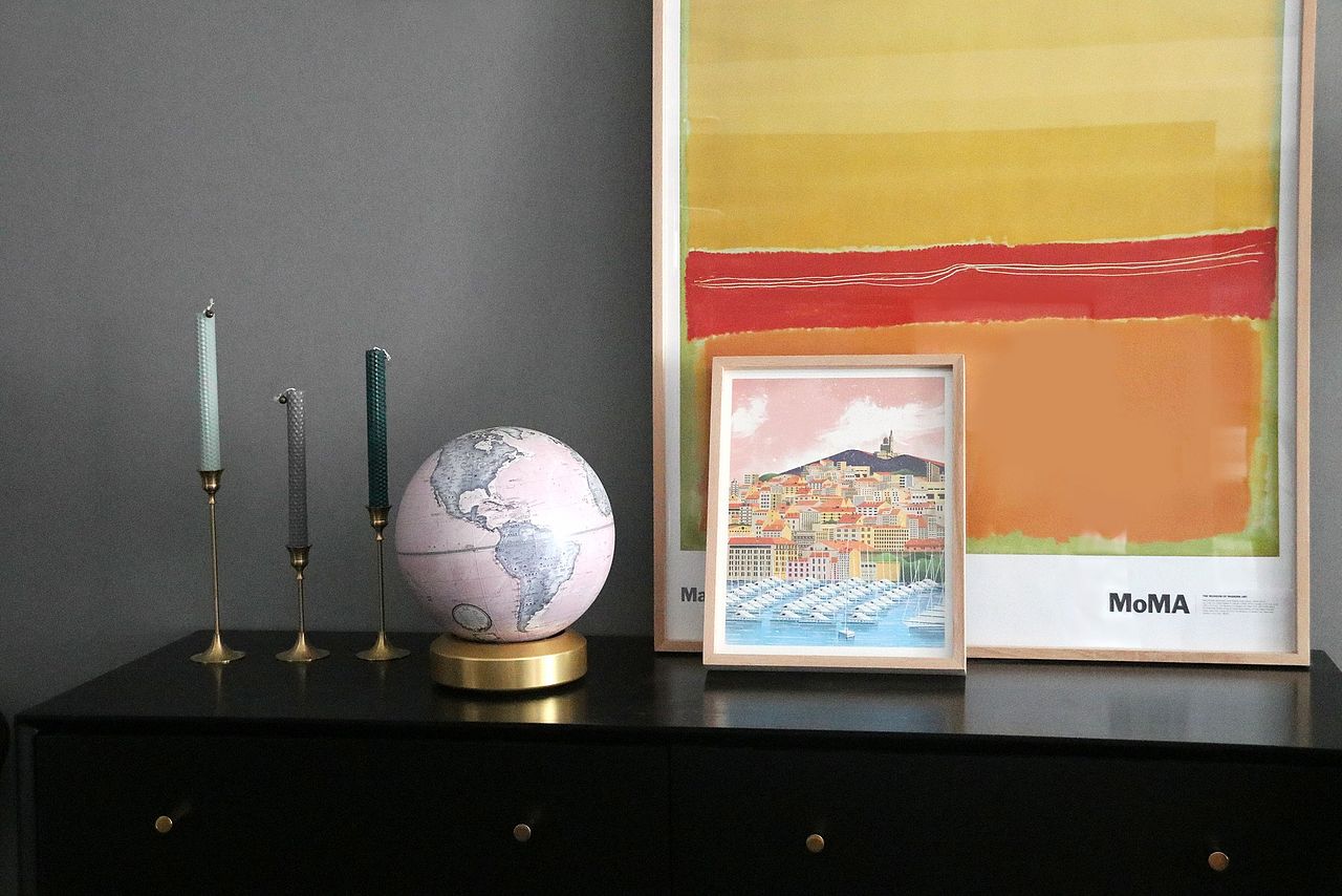 高级灰+高级绿打造最纯正的北欧风