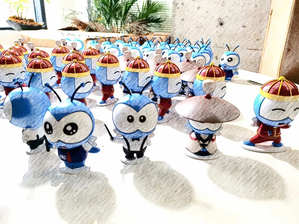 长沙规划展示馆 - 吉祥物设计（图ZMTkxMjE4MTU2） - IP形象 - 站酷设计师地灵地灵原创素材 - 站酷ZCOOL