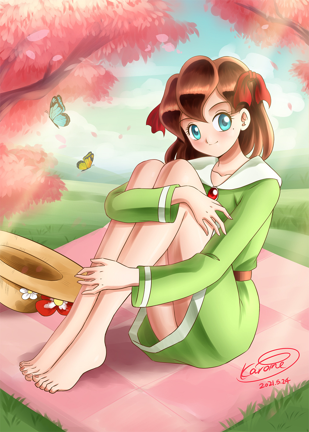 美少女梦工厂1&2女儿|插画|创作习作|karoine - 原创作品 - 站酷