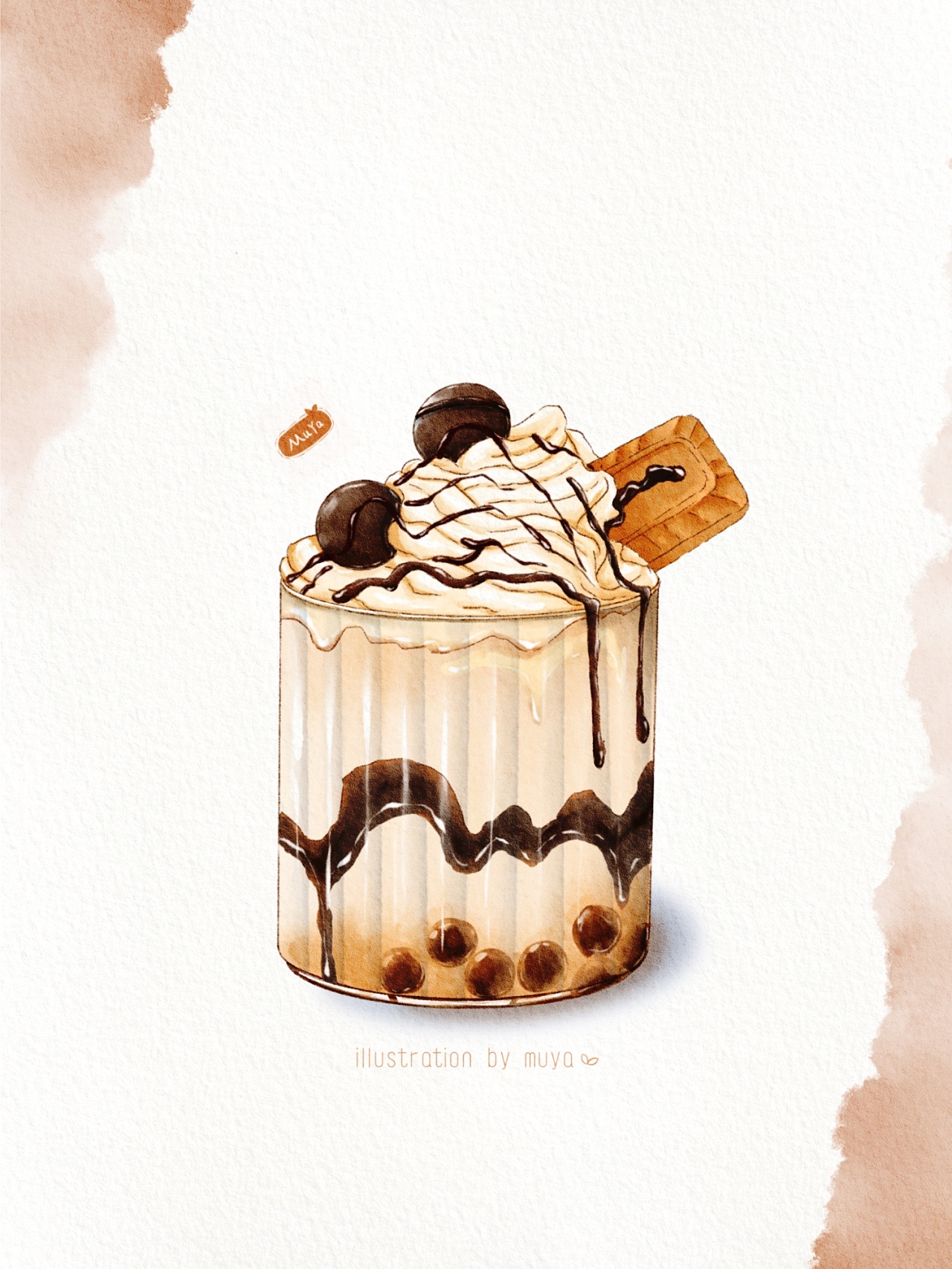 水彩饮品插画合集