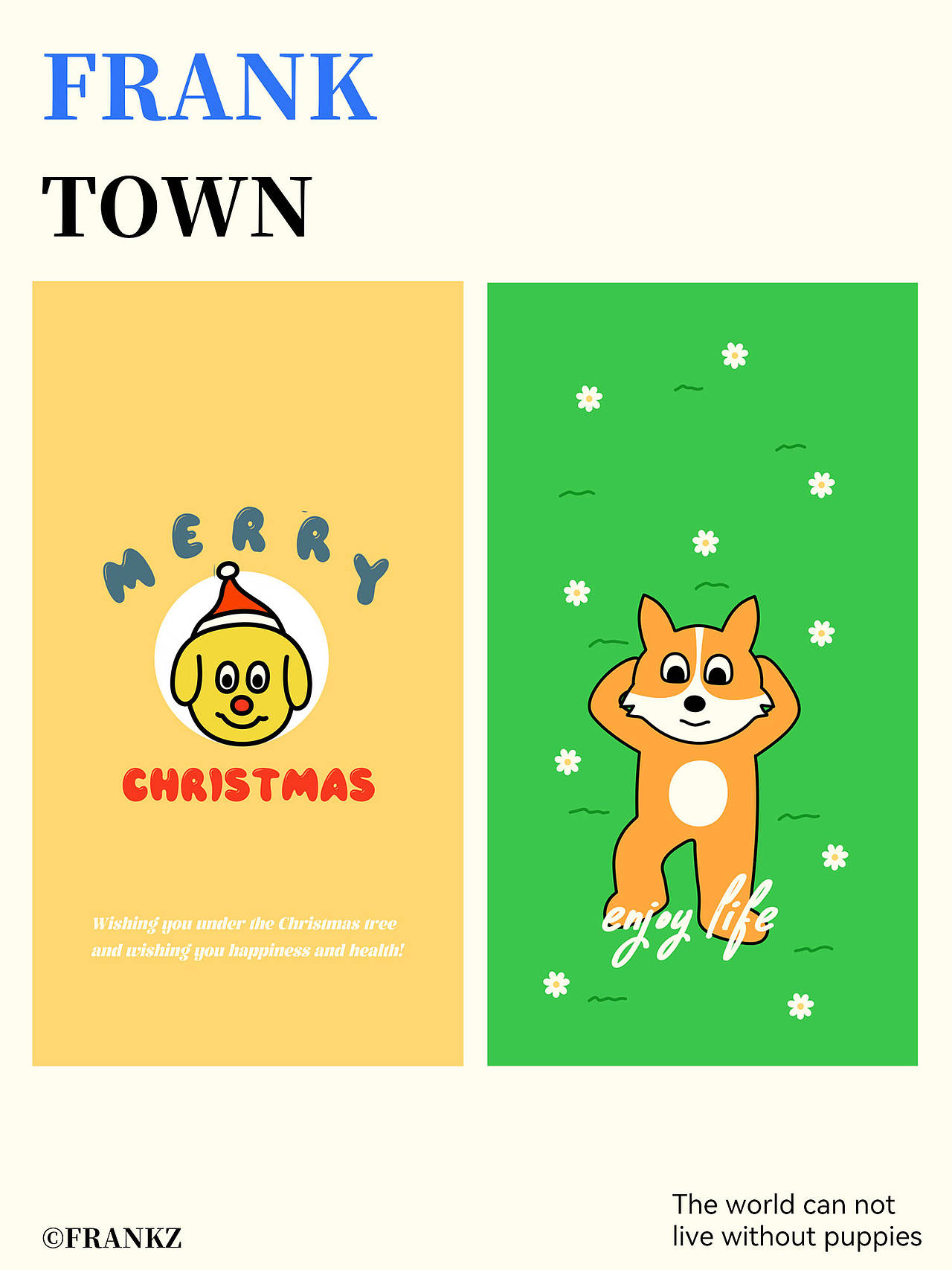 弗兰克镇｜这个世界不能没有小狗手机壳设计