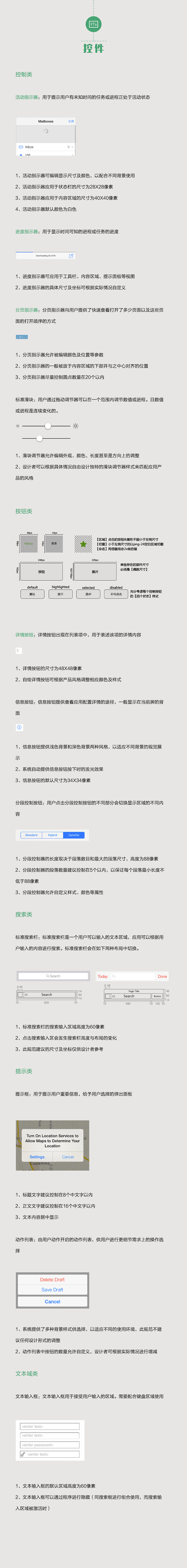 ios视觉规范4-控件（图ZMTg0NjY1Mjg=） - 其他UI - 站酷设计师zj3653原创素材 - 站酷ZCOOL