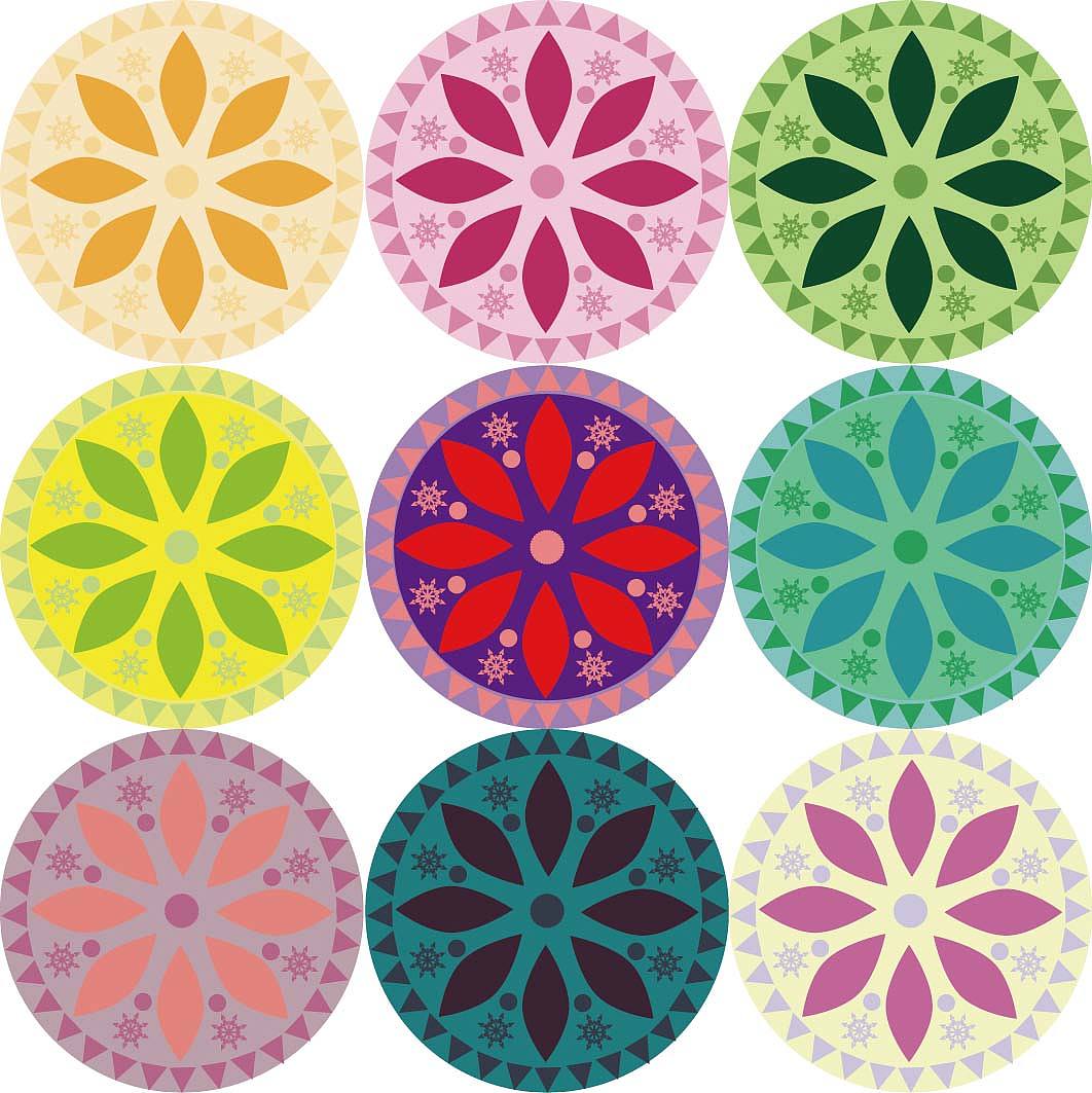 色彩对比|平面|图案|人于_原创作品-站酷zcool