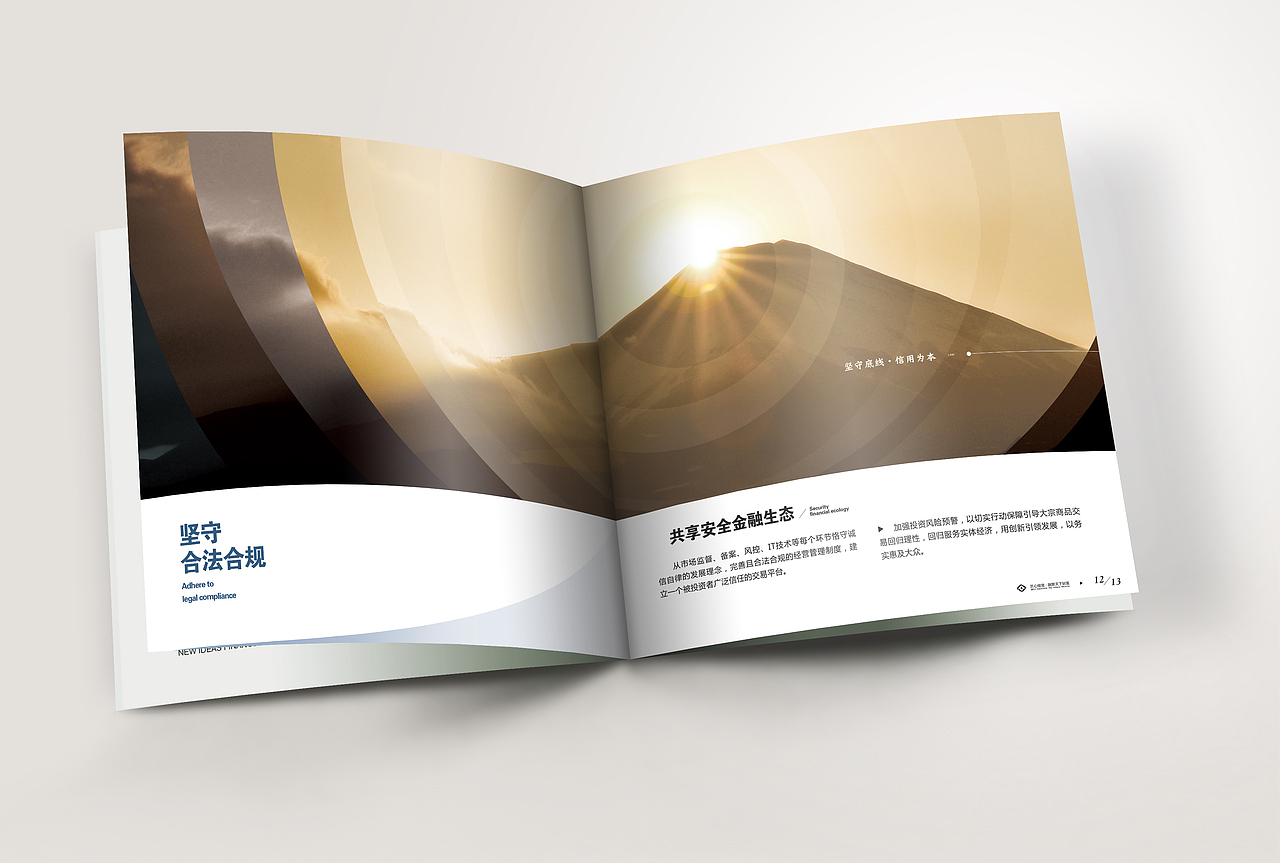 财经公司画册一枚，调图为主，排版为辅。（图ZNjQ5OTcxMDQ=） - 书籍/画册 - 站酷设计师MiaoSir原创素材 - 站酷ZCOOL