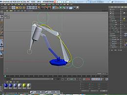 C4D 骨骼控制曲線練習(xí)