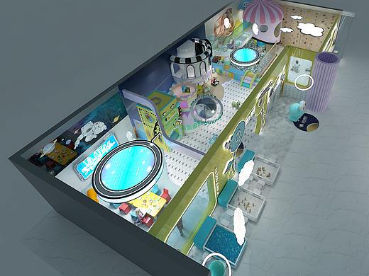 兒童館無錫海岸城（個人主頁-ZNTY0NzgyNDg=） - 其他空間 - 站酷設(shè)計師1九點(diǎn)1原創(chuàng)素材 - 站酷ZCOOL