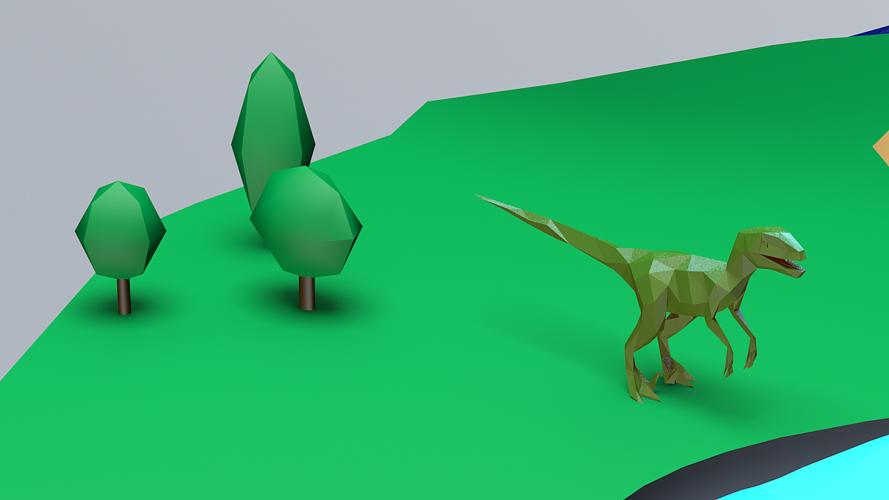 C4D .LowPloy风格练习。（图ZMTUxMTAxMzA0） - 其他三维 - 站酷设计师猪古古原创素材 - 站酷ZCOOL