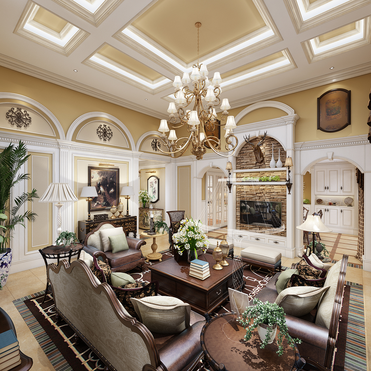 碧桂园别墅商业效果图