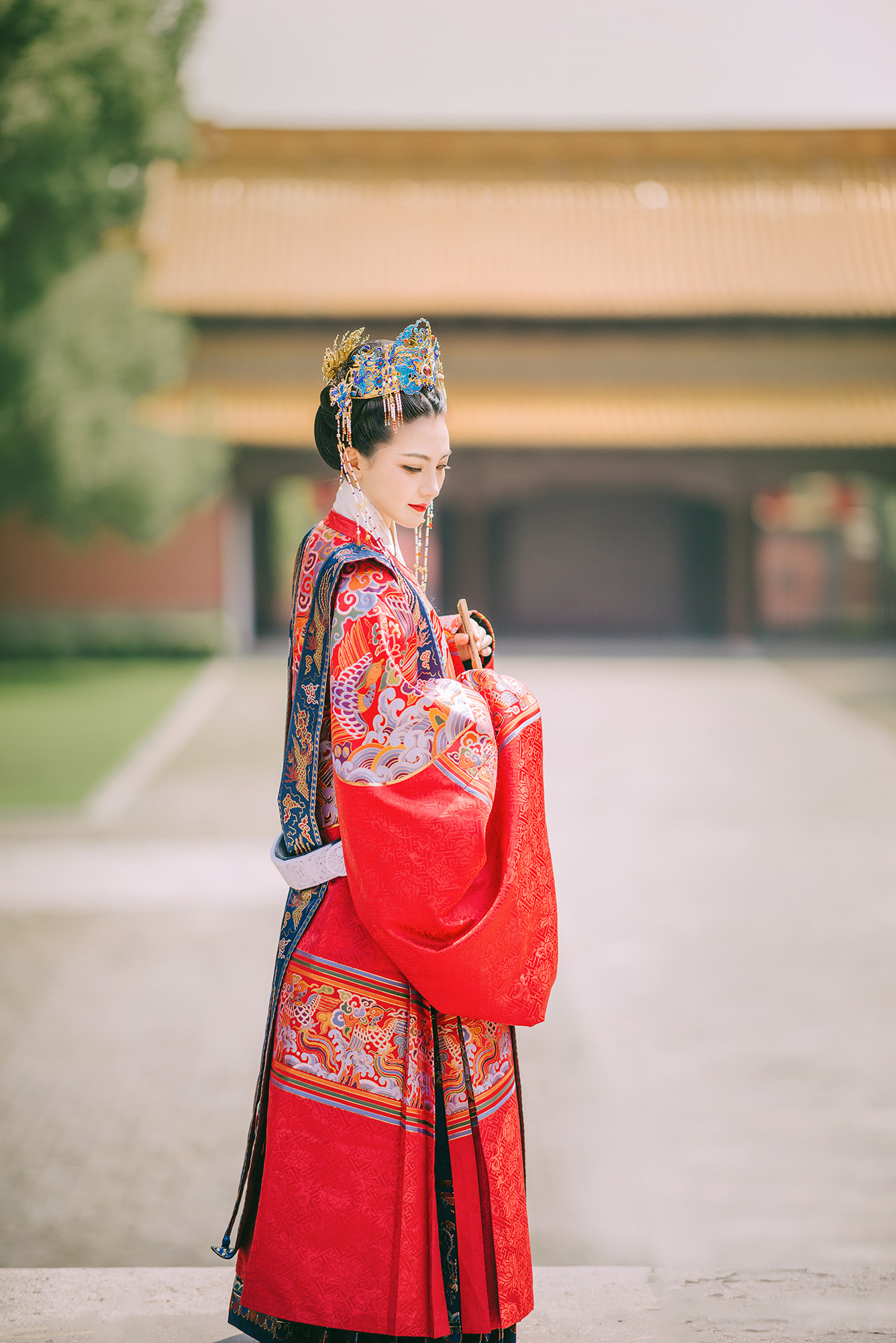 明制汉服婚照一组