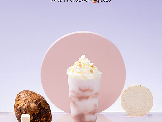 美食摄影｜DIY芋泥奶茶👩🏻‍🍳