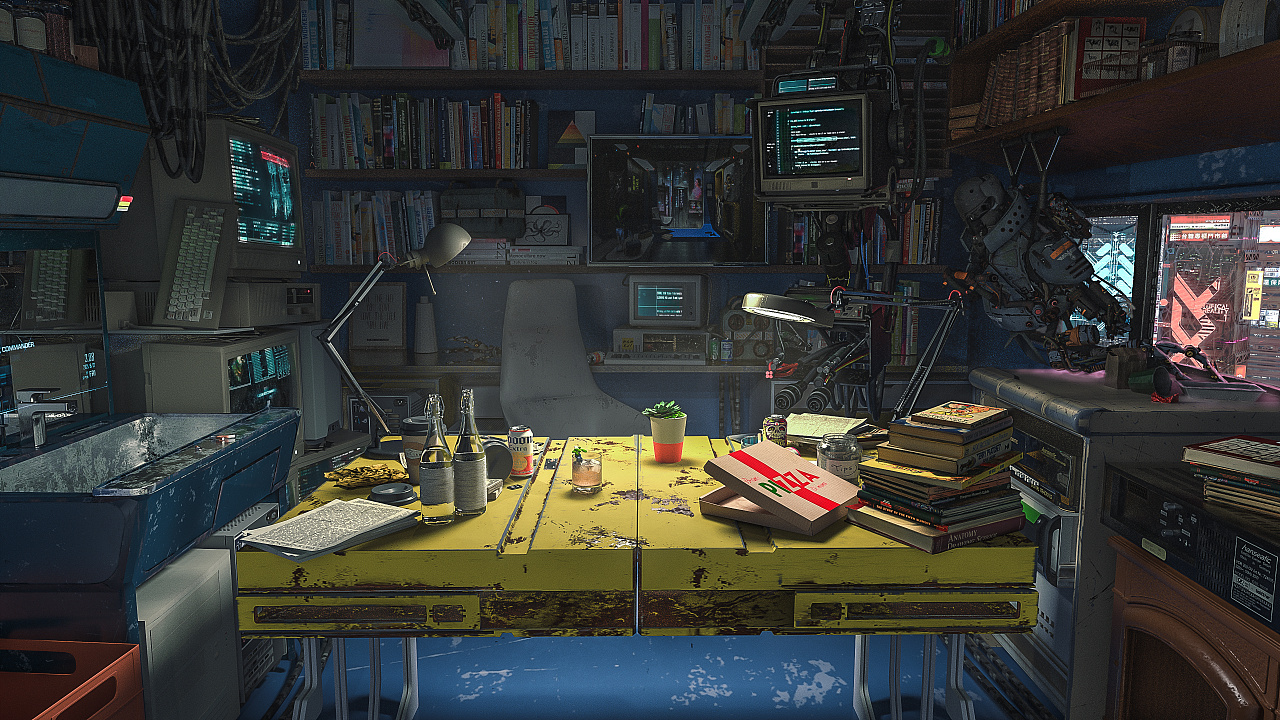 场景建模 | 未来的房间