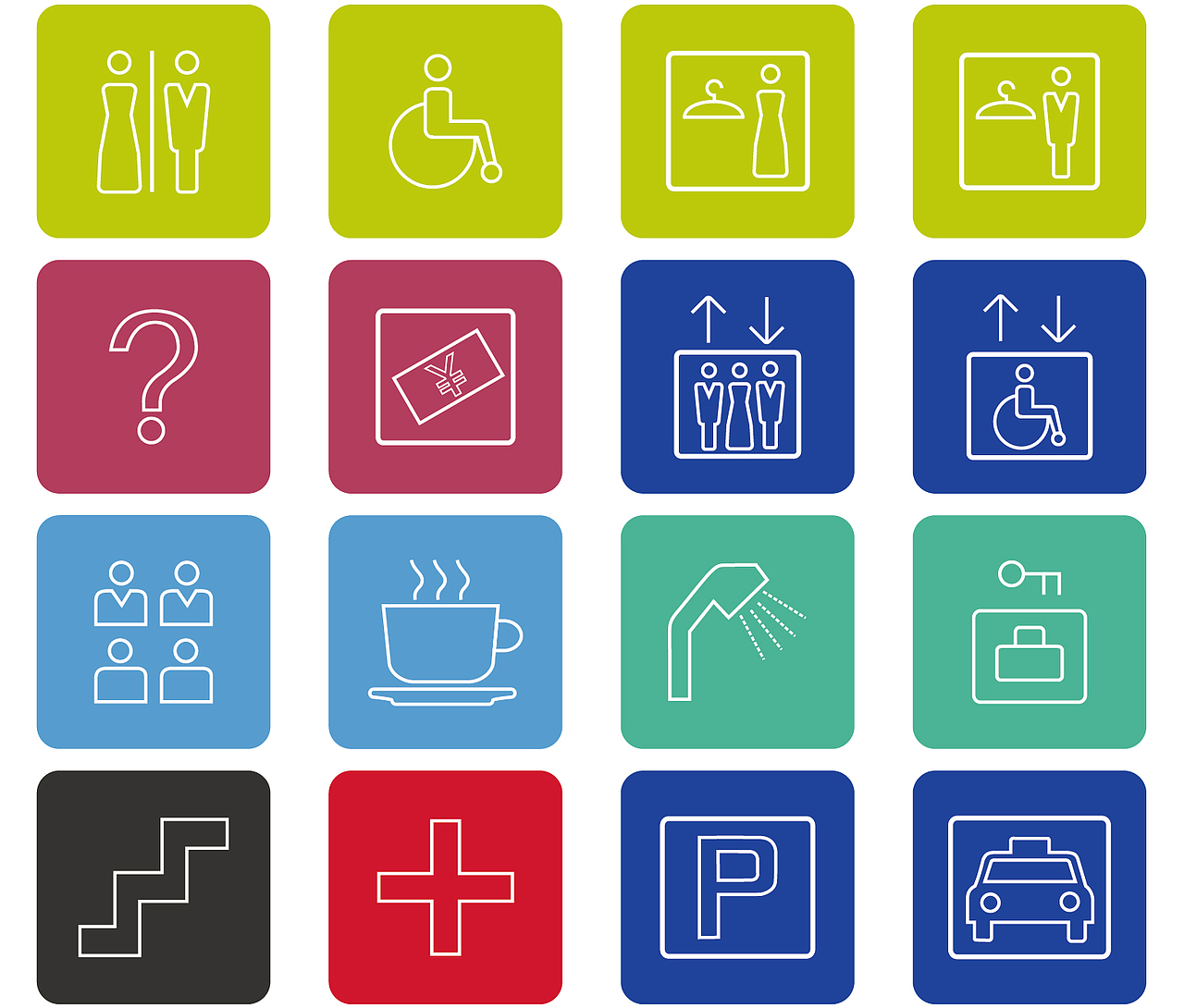 导视系统图形符号