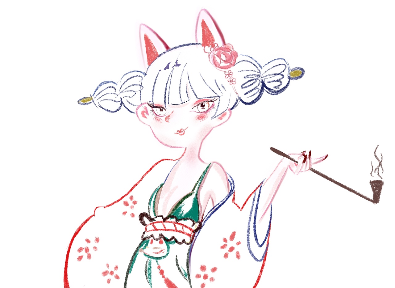 白蛇缘起这部动画 最喜欢里面的宝青坊主啦