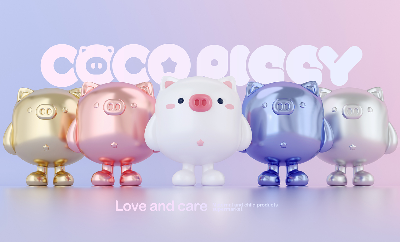 COCO PIGGY可可噜噜 ×同道设计 | IP形象升级(图ZMjczMjQ2NTk2) - IP形象 - 站酷设计师同道设计SONG原创素材 - 站酷ZCOOL