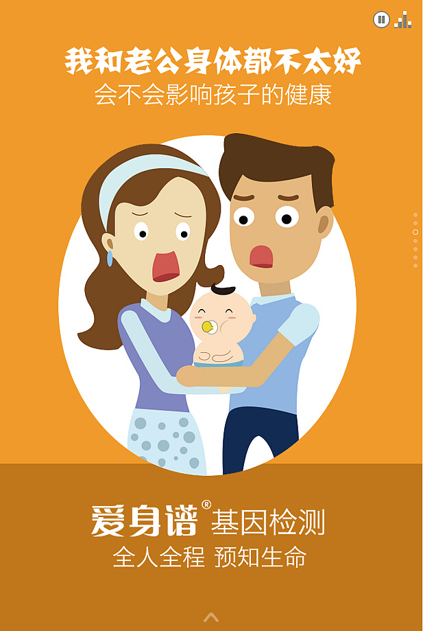 爱身谱2.0基因检测 重装上市（图ZMzExMDI0MDQ=） - 商业插画 - 站酷设计师天天挨踢哥原创素材 - 站酷ZCOOL