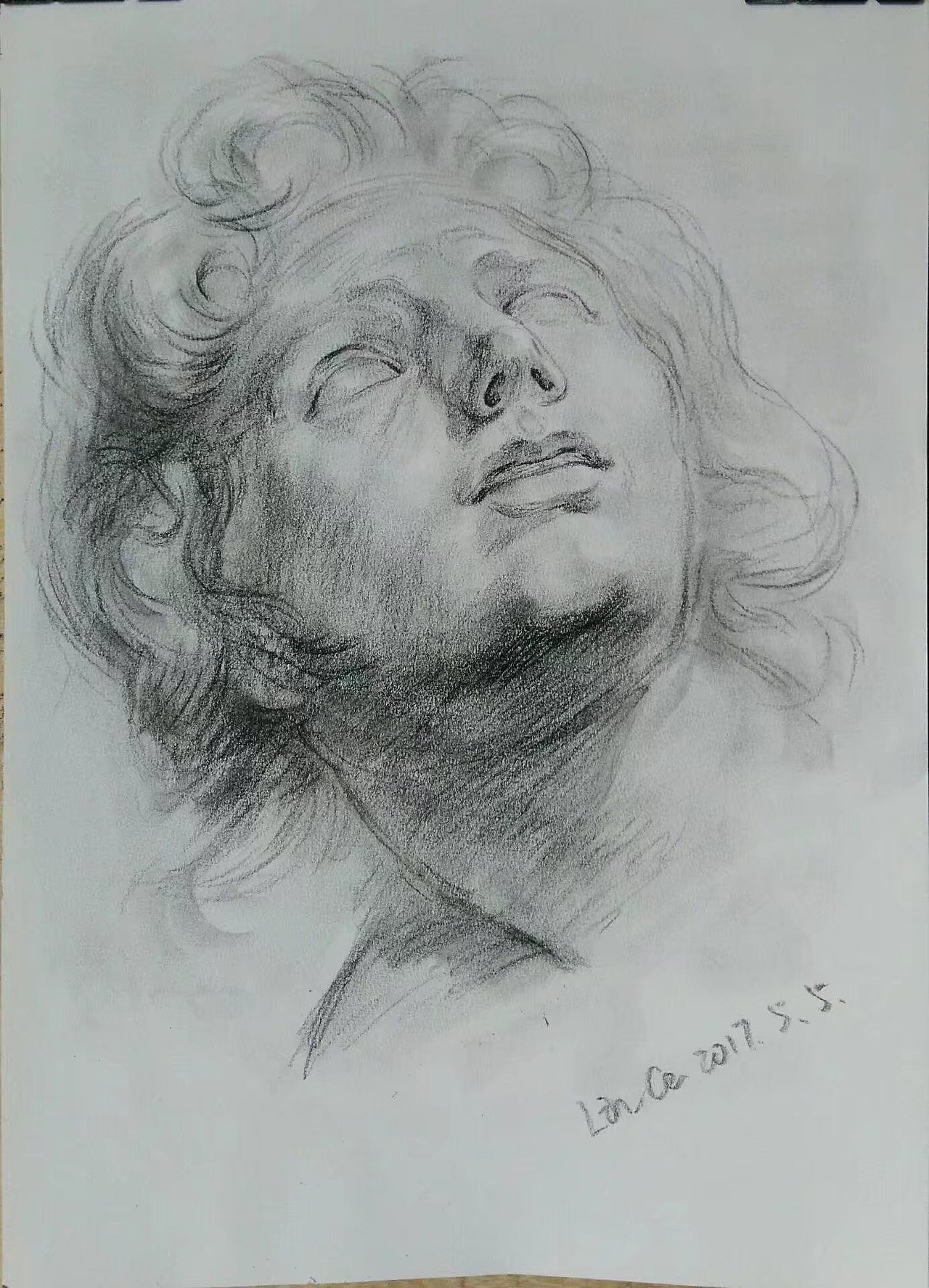 临摹一些大师的.