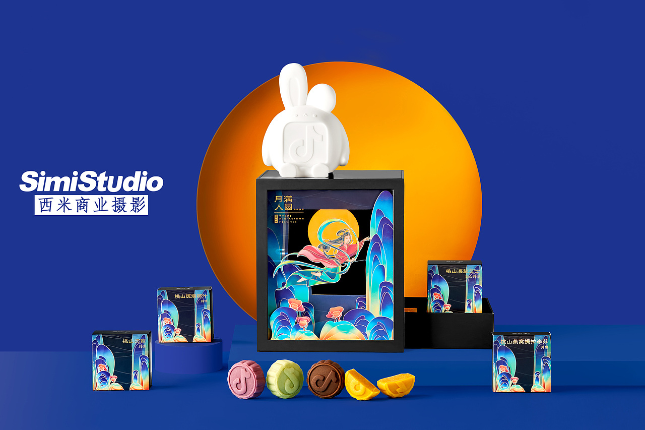 北京商业摄影 抖音文创 月饼礼盒拍摄 产品摄影（图ZMjIyMjM1ODc2） - 产品摄影 - 站酷设计师西米商业摄影原创素材 - 站酷ZCOOL