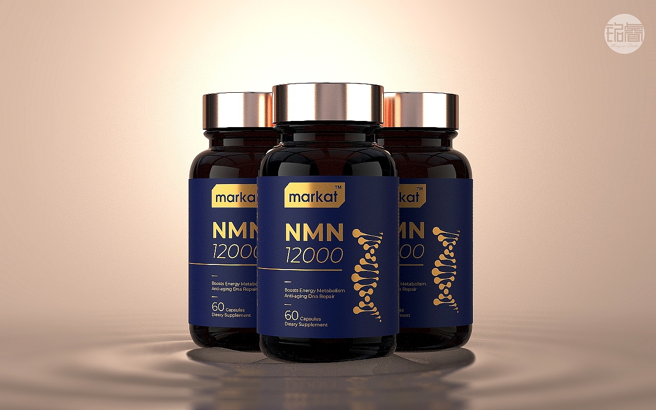 nmn抗衰老保健品 包装设计08刘益铭 原创作品