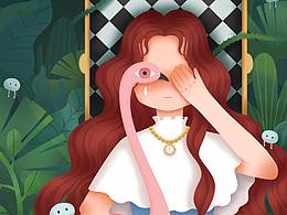 我的眼睛不見了，你能幫我找一下嗎。。