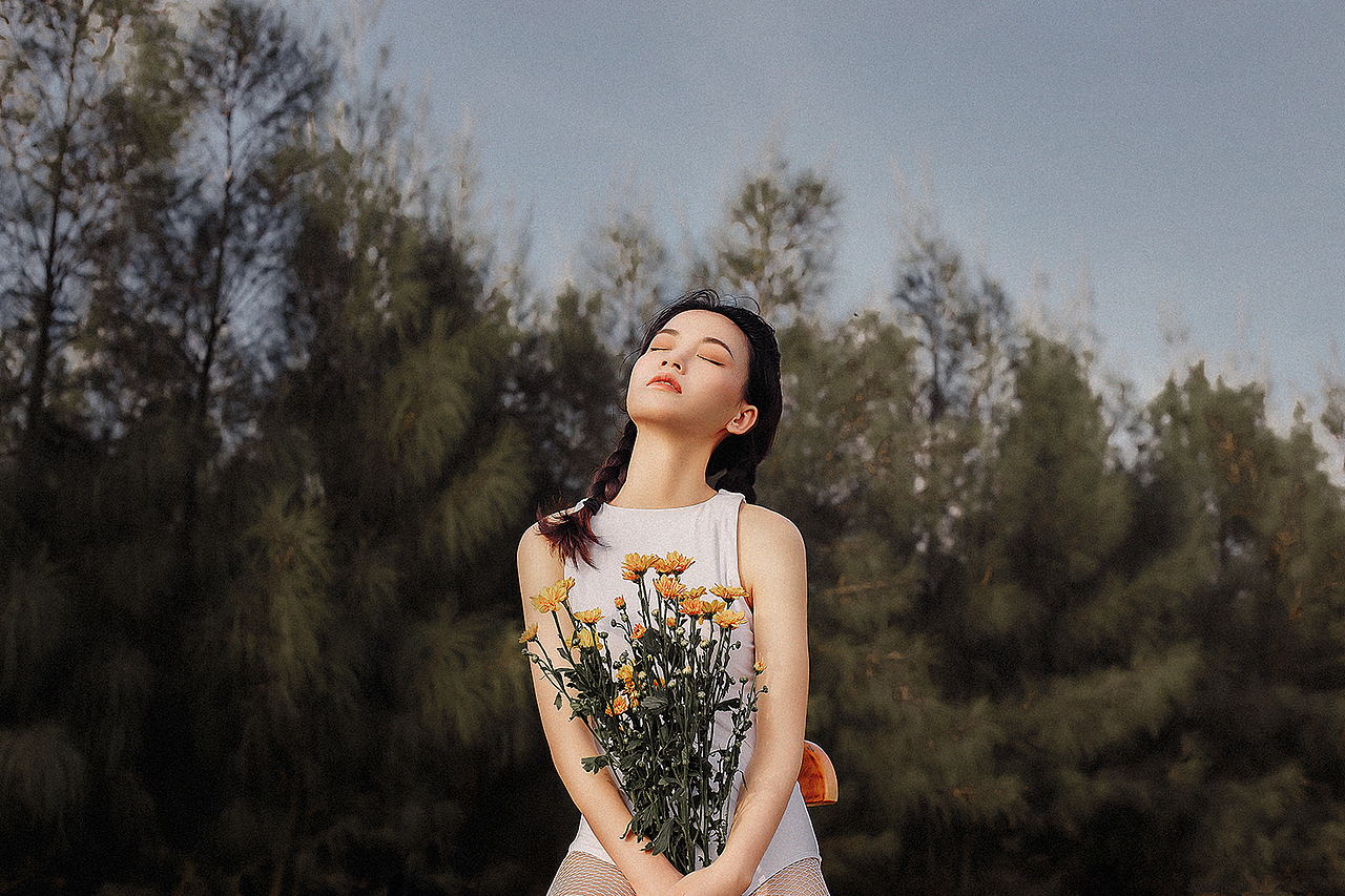 【秋】（图ZOTQ3NTcxMDg=） - 人像摄影 - 站酷设计师张图图PHOTO原创素材 - 站酷ZCOOL