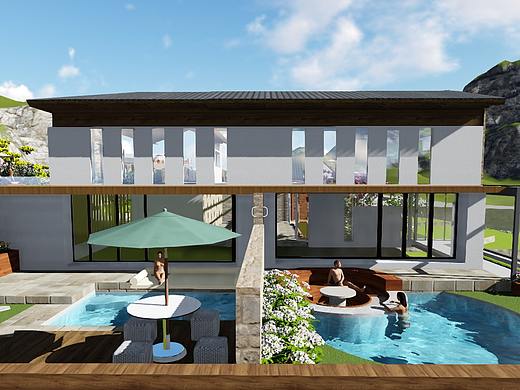 上海山居民宿设计,不一样的风格,创造巨大的利润