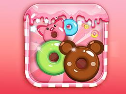 毕业设计“甜心消消乐”手游UI