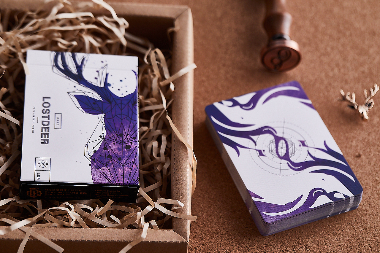 产品摄影-扑克牌-Lost Deer（图ZMTQ4NTg0NjI4） - 产品摄影 - 站酷设计师柏克珀紙品工作室原创素材 - 站酷ZCOOL