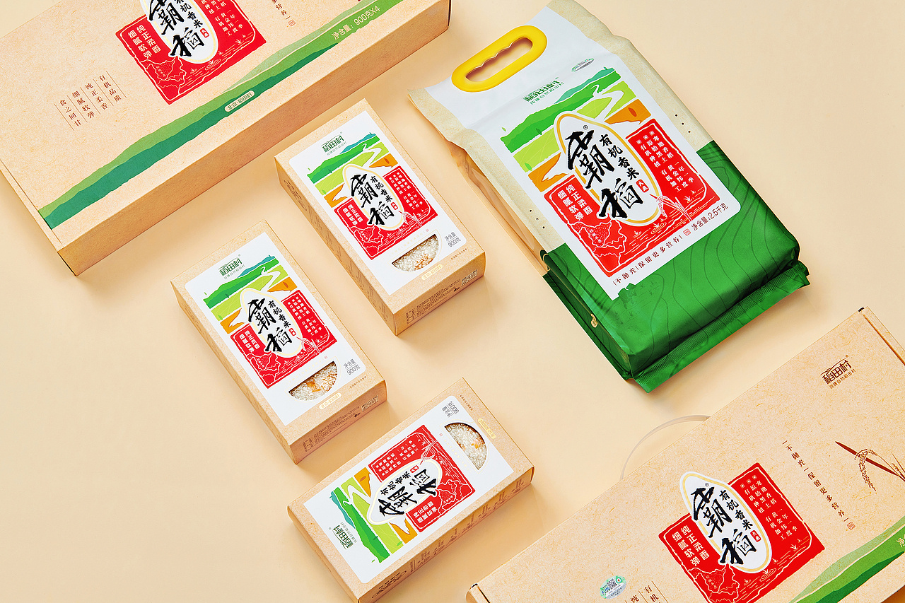 稻田村有机香米（图ZMjY5Mzc1MTg4） - 包装 - 站酷设计师菡阳创意原创素材 - 站酷ZCOOL