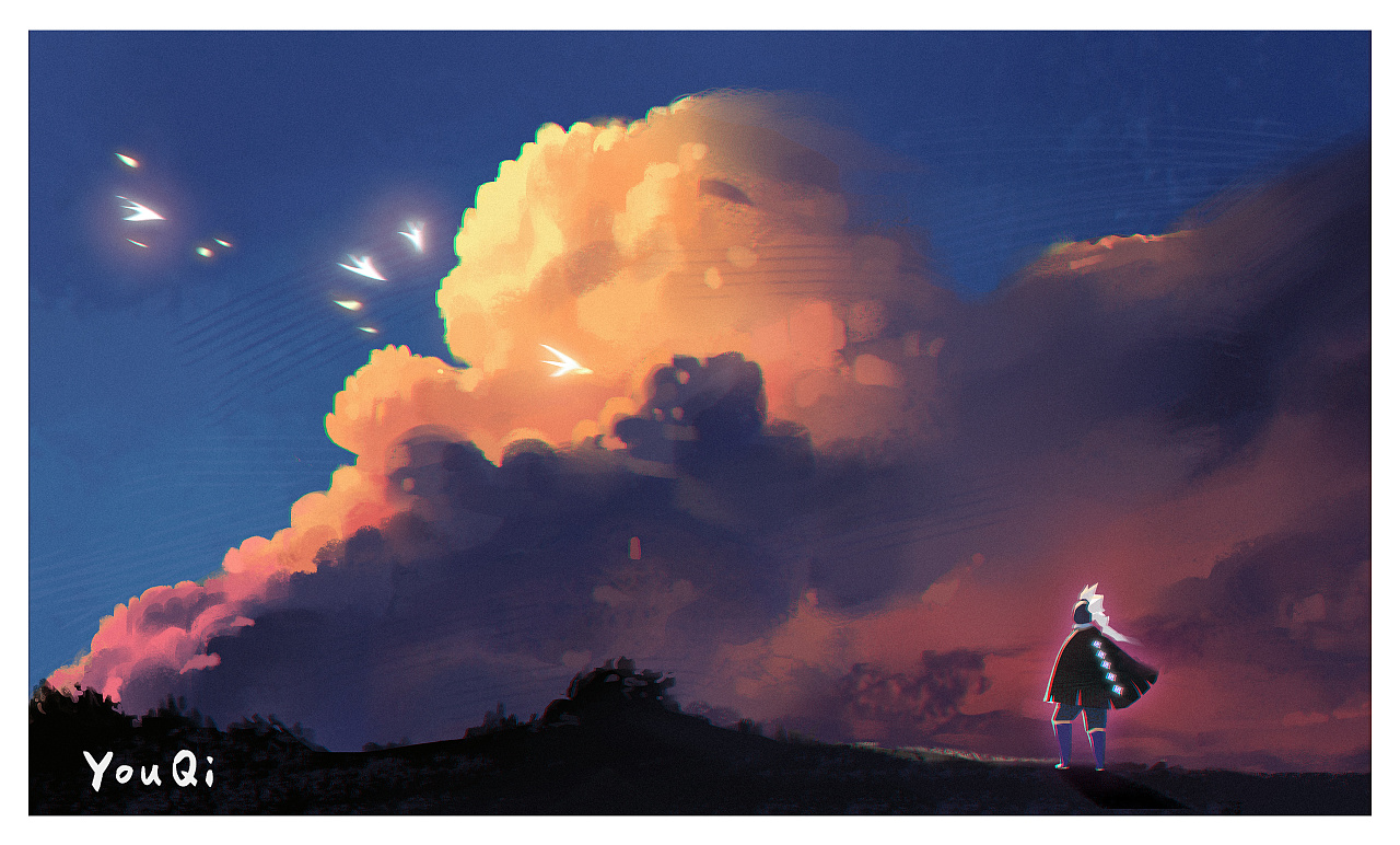 光遇速涂练习|插画|创作习作|佑七 - 原创作品 - 站酷 (zcool)