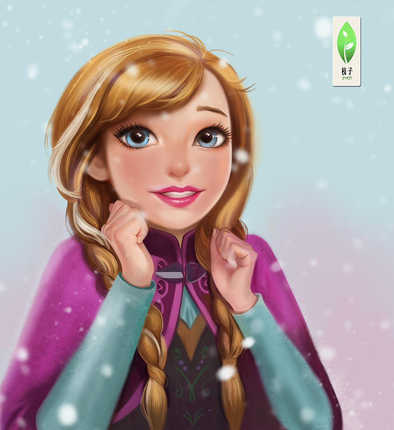 冰雪奇缘小公主安娜