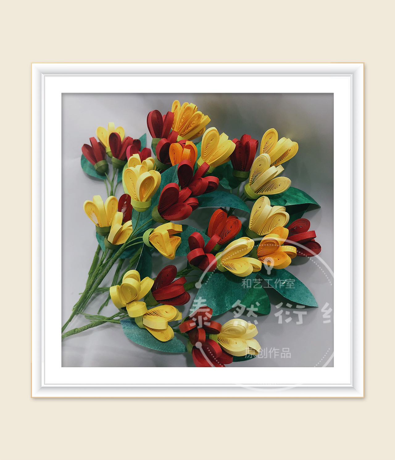 原创衍纸作品~小品