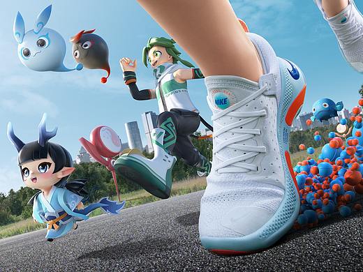 【一起来捉妖 X NIKE JOYRIDE】全案设计
