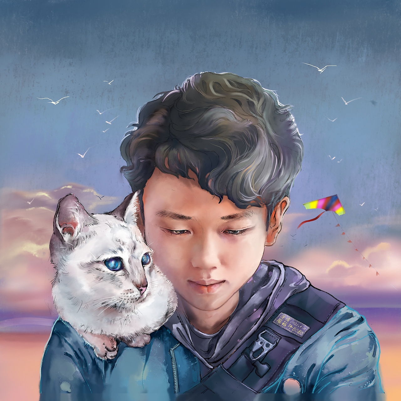 有只猫喜欢上了我（图ZMjY3Mzk4NTc2） - 创作习作 - 站酷设计师BOBO蘑菇仔原创素材 - 站酷ZCOOL