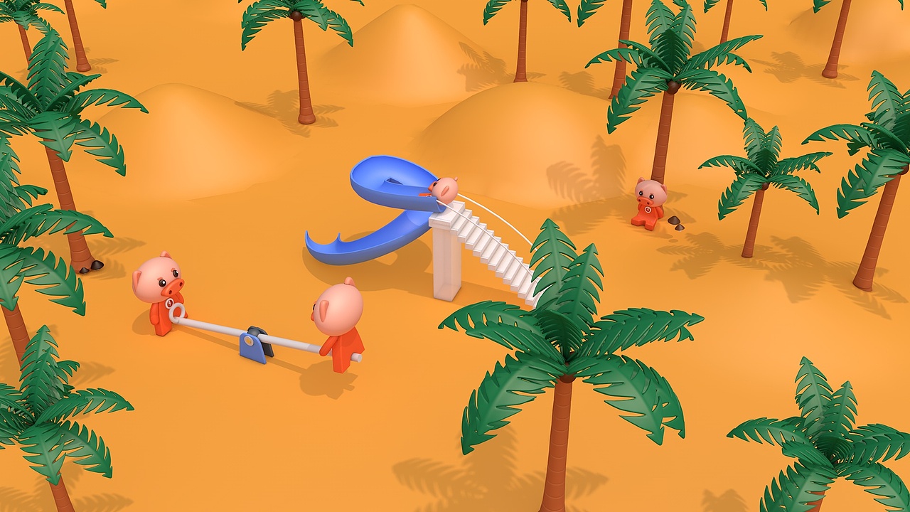 小猪度假图（图ZMTczNTkzMTYw） - 场景 - 站酷设计师班班先生原创素材 - 站酷ZCOOL