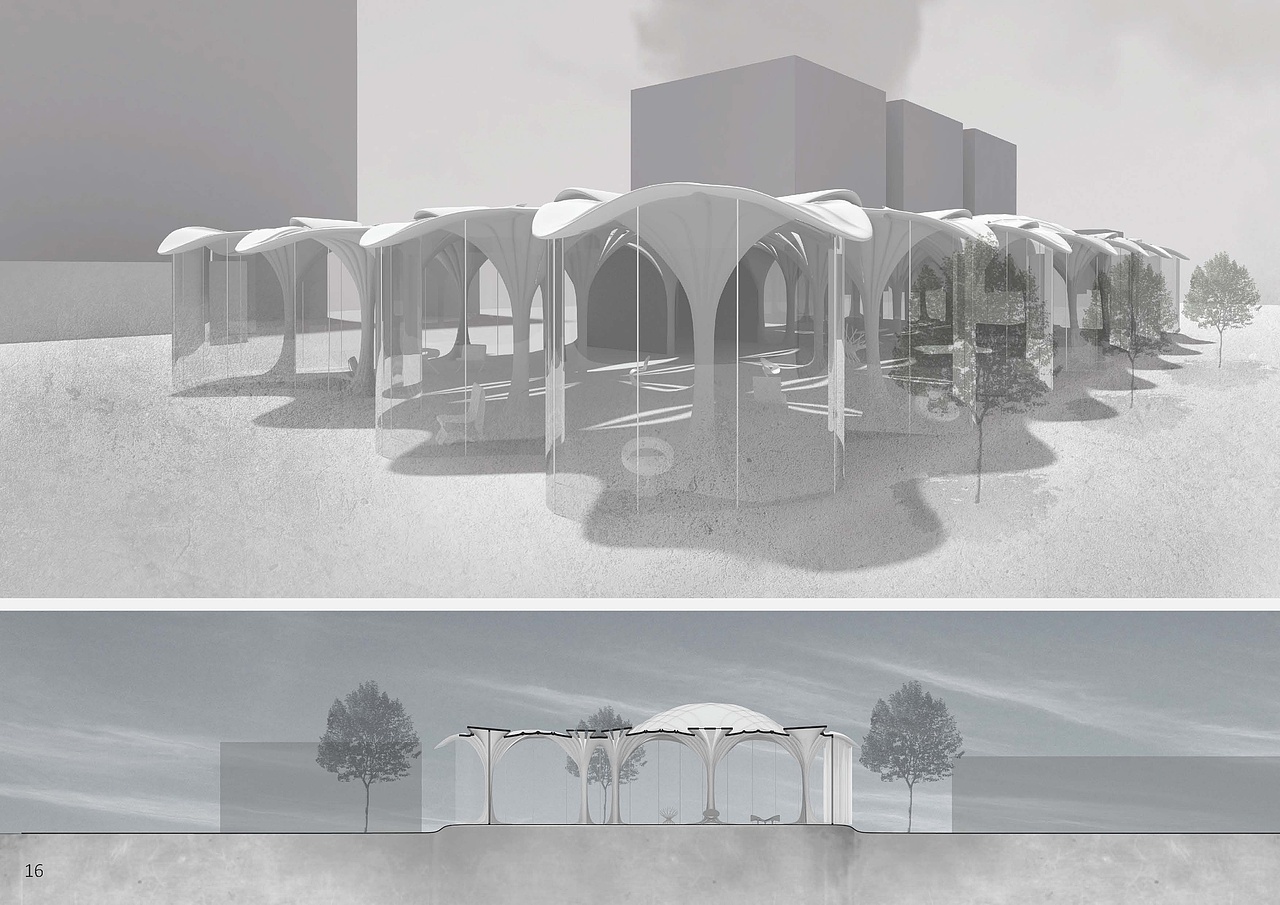 建筑结构作品集 architecture portfolio