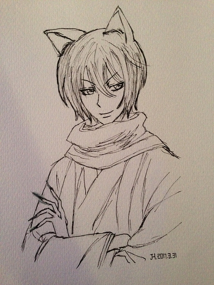 92幅二次元动漫人物临摹绘画