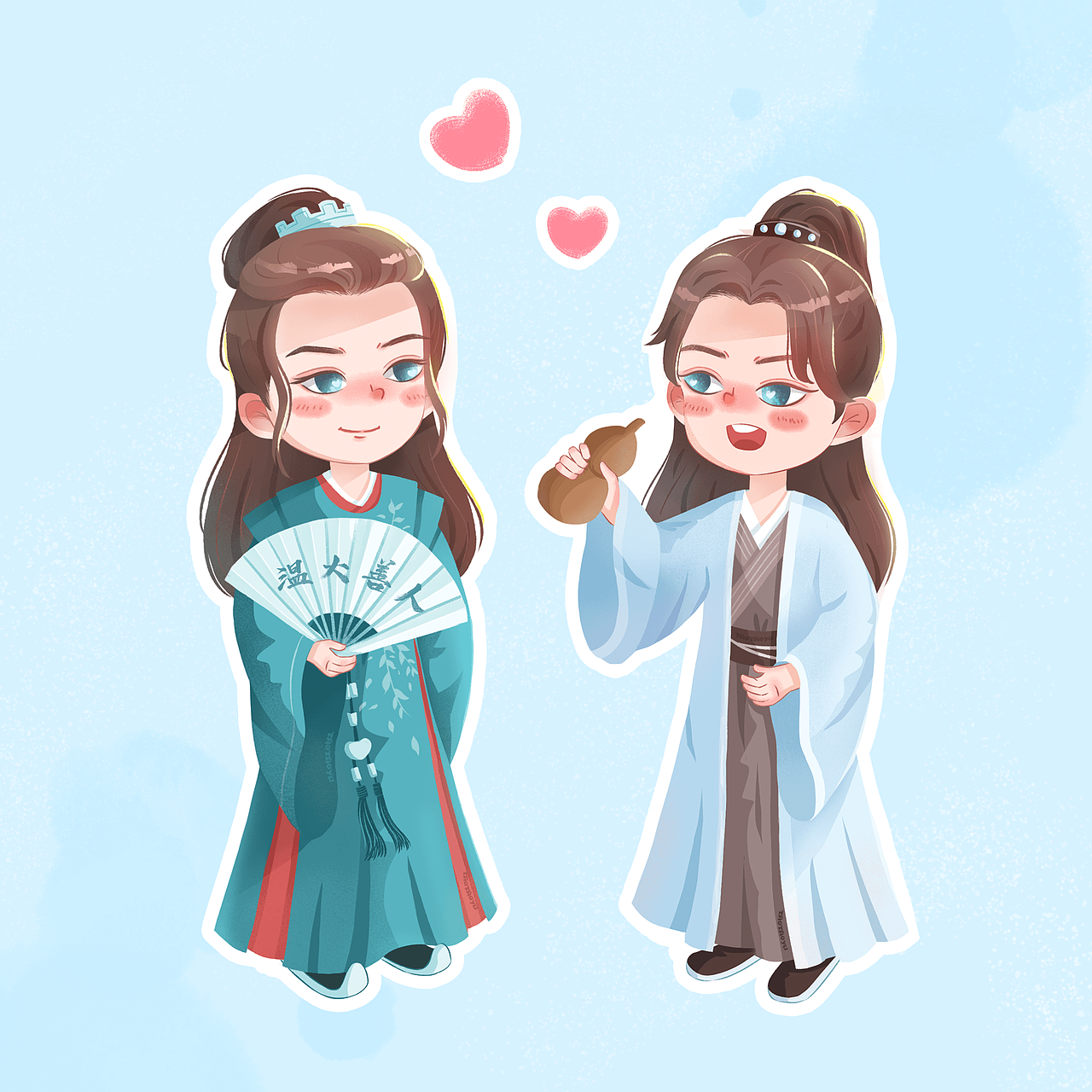 山河令人物插画练习