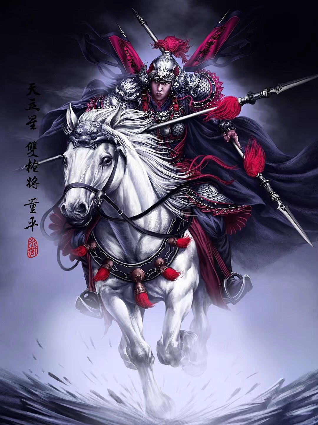 梁山五虎将（图ZMjUwMzc5MzE2） - 商业插画 - 站酷设计师会画画的刘洋原创素材 - 站酷ZCOOL